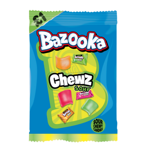 Bazooka Sour Chewz Share Bag £1 PMP 12x120g