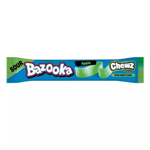 Bazooka Sour Apple Chew Bar 60x14g