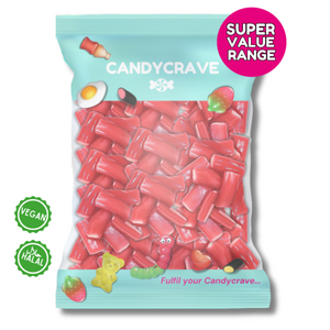 Candycrave Super Value Strawberry Pencils 1kg