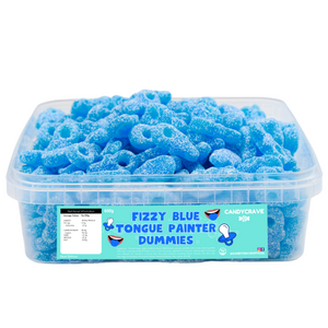 Candycrave Fizzy Blue Tongue Painter Dummies Tub 600g