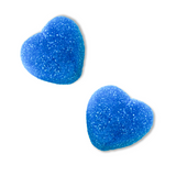 Damel Sour Blue Raspberry Hearts 1kg