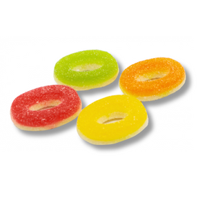 Damla Fizzy Gummy Rings 1kg