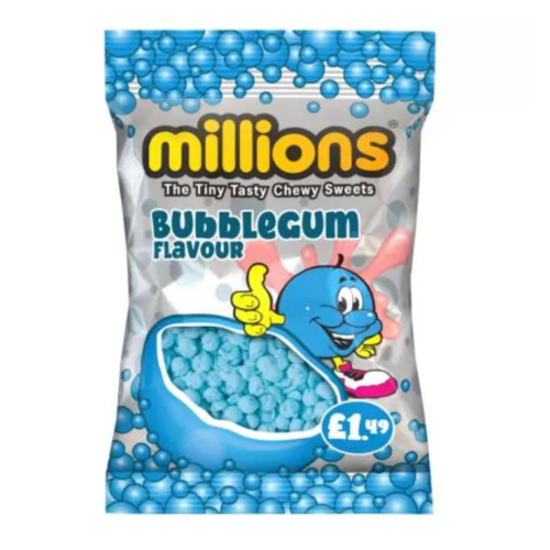 Millions Bubblegum Bags £1.49 PMP 12x110g