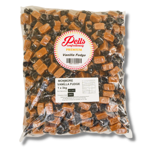 Pells Premium Vanilla Fudge 3kg Bag