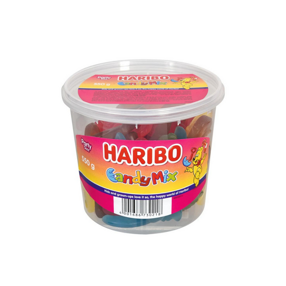 Haribo Candy Mix Tub 550g