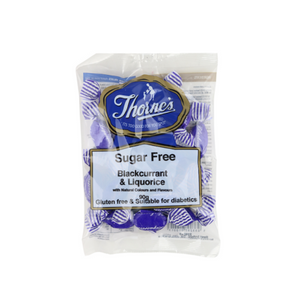 Thornes Sugar Free Liquorice & Blackcurrant 12x90g