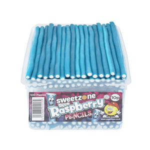 Sweetzone Blue Raspberry Pencil 100 Count