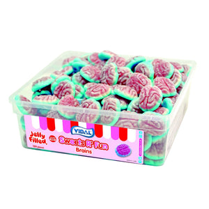 Vidal Jelly Filled Brains 120 Count