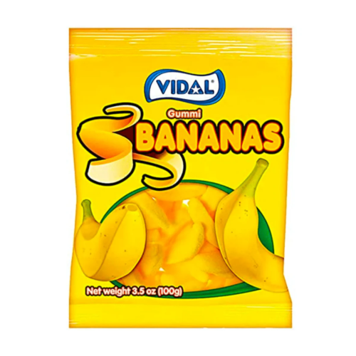 Vidal Bananas 14x90G