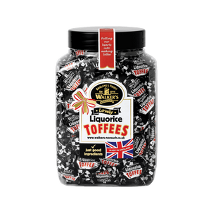 Walkers Liquorice Toffee Jar 1.25Kg